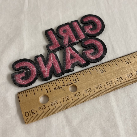 Girl Gang Iron On Patch - Picture 2 of 4